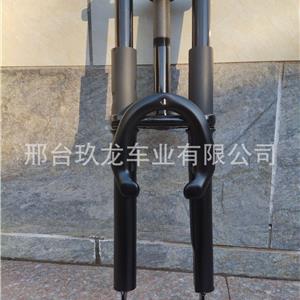 出口专供定制GT山地车零配件学生改装运动自行车改版双臂碟刹避震前叉